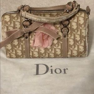 Dior - logo print hand bag